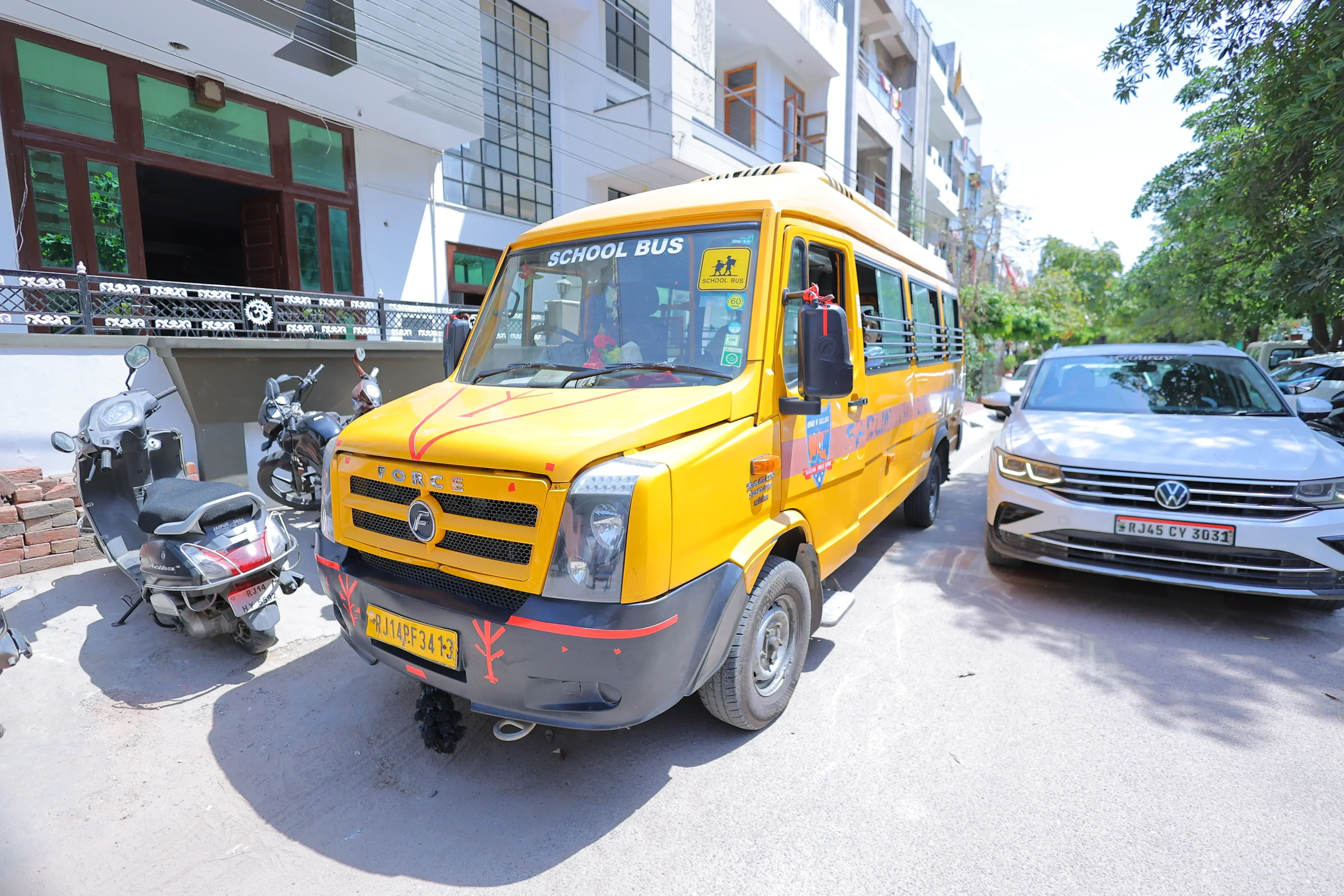 Well-Maintained School Buses