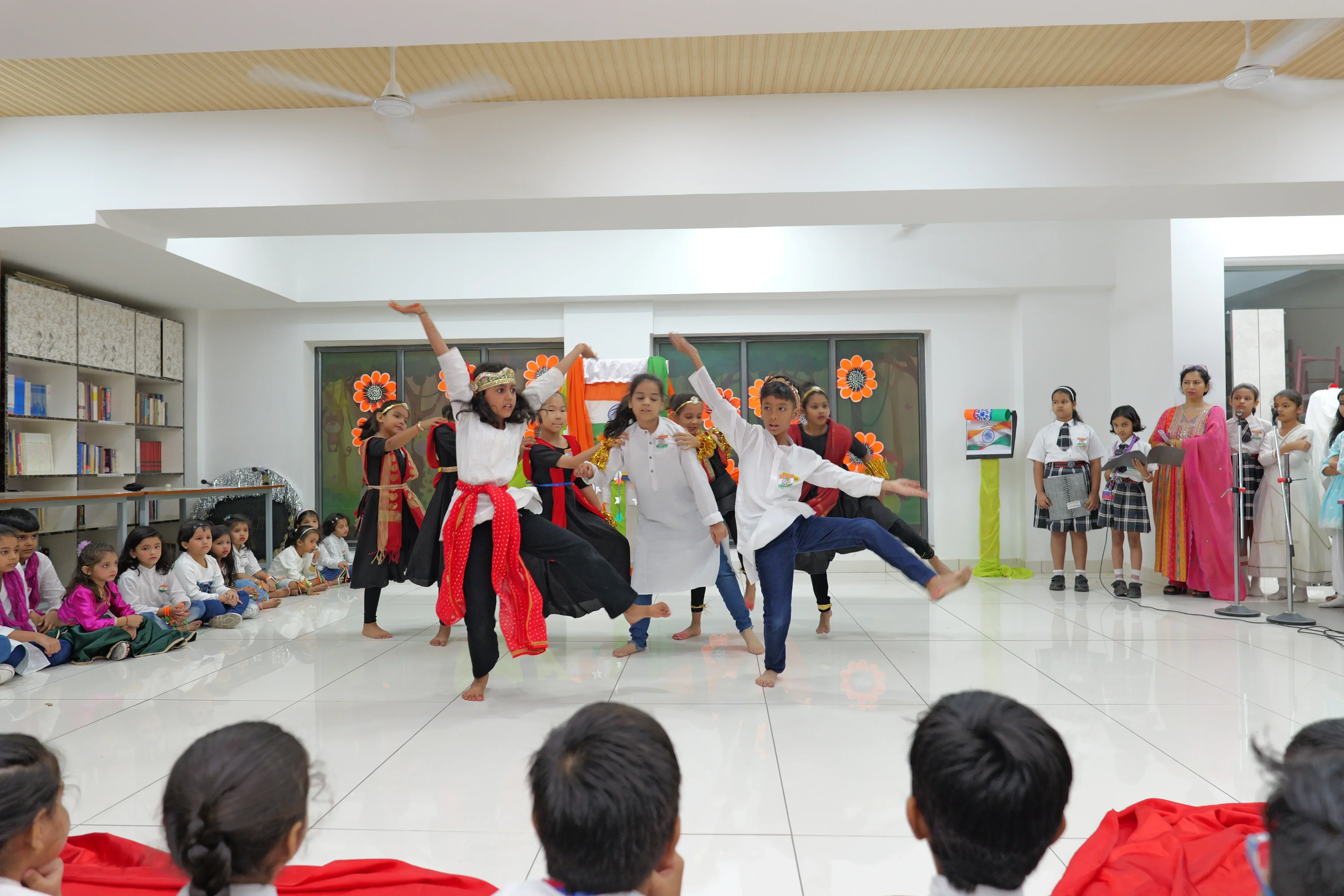 Students Dancing